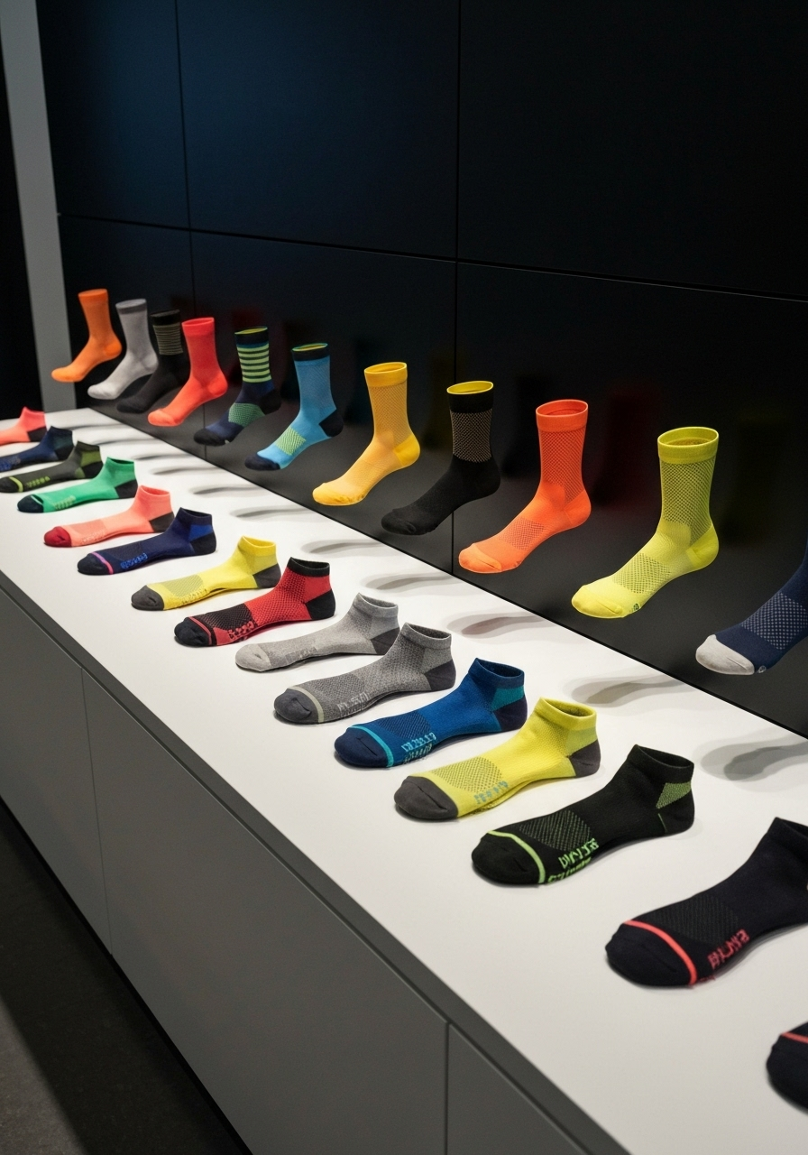 meias esportivas para corrida em piliamida para corrida ciclismo crossfit