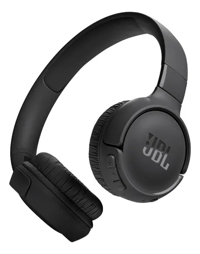 Fone de ouvido JBL Tune 520BT sem fio, dobrável, com bateria de 57 horas e tecnologia PureBass, ideal para corridas e treinos longos."