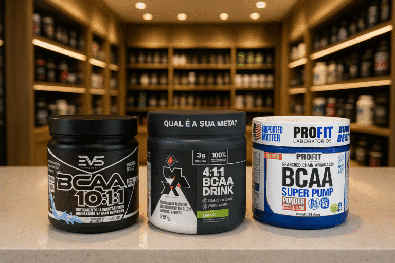 Ótimas Opções de BCAA em Pó para Corrida: Profit Labs, 3VS Nutrition e Max Titanium