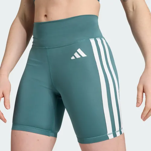 Bermuda Adidas Optime Ess 3S: Short feminino com tecnologia Aeroready e design clássico, ideal para treinos leves e uso casual