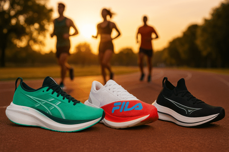 Fila Racer Carbon 3, Asics Gel-Nimbus 27 e Mizuno Neo Vista 2: Três excelentes opções de tênis para maratonas de 42km com ótimo custo-benefício em 2025