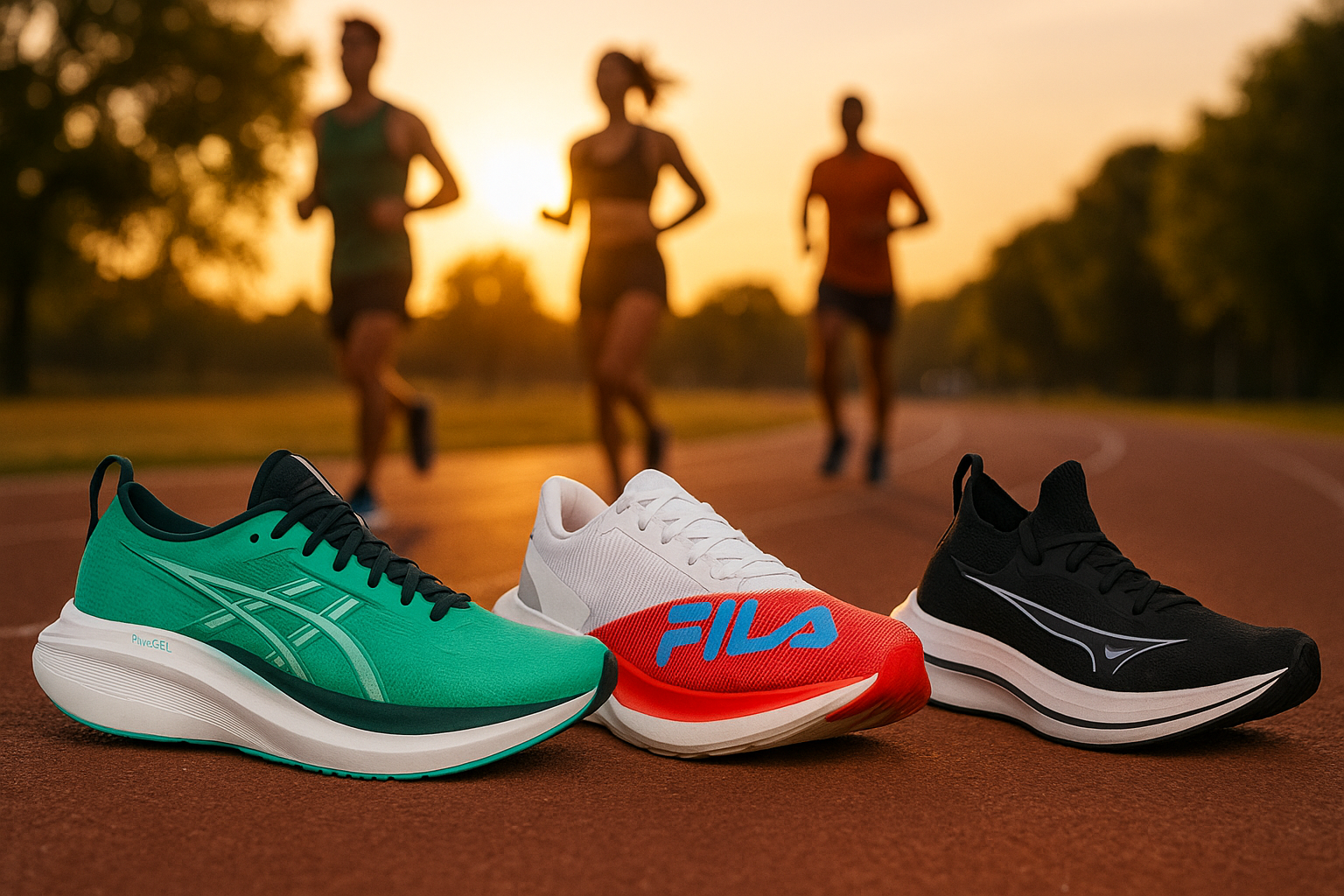 Fila Racer Carbon 3, Asics Gel-Nimbus 27 e Mizuno Neo Vista 2: Três excelentes opções de tênis para maratonas de 42km com ótimo custo-benefício em 2025