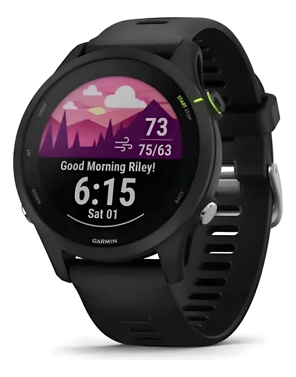 Garmin Forerunner 255 Music: Relógio de corrida 2025 com música offline, GPS preciso e métricas de treino completas para treinos e provas